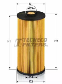 TECNECO FILTERS ol0157e -  Масляный фильтр